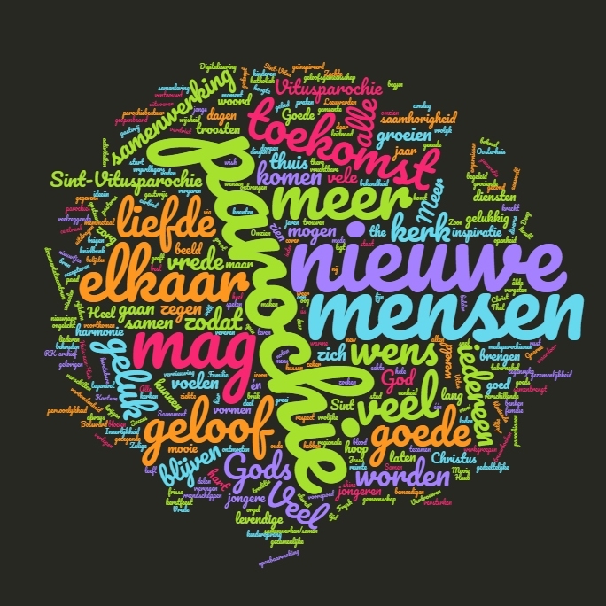 Wensen Sint-Vitus - wordle